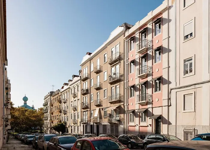 公寓 Kwenge - 1 Bedroom And Terrace In Avenidas Novas