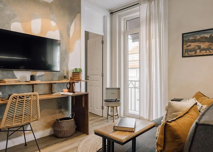 公寓 Kwenge - 1 Bedroom And Terrace In Avenidas Novas Lisboa