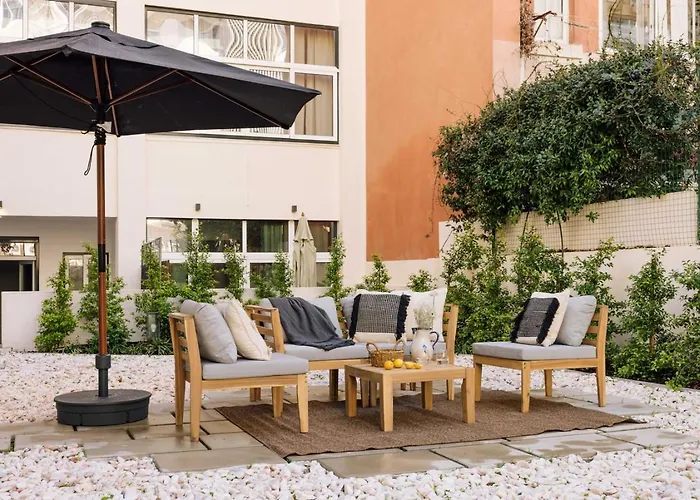 公寓 Kwenge - 1 Bedroom And Terrace In Avenidas Novas Lisboa